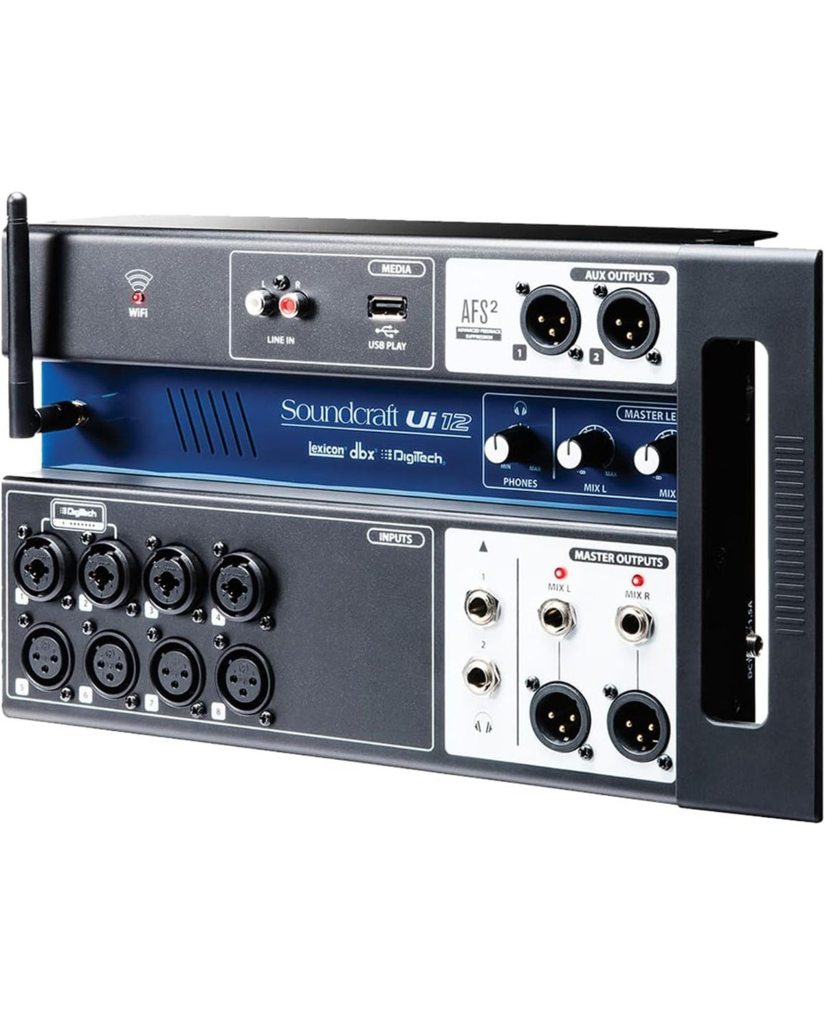 Soundcraft Ui12 12-Input Remote-Controlled Digital Mixer