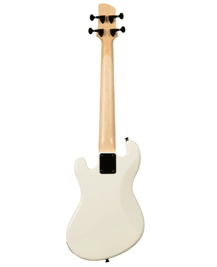KALA Solid Body 4-String Sweet Cream Fretted U-BASS