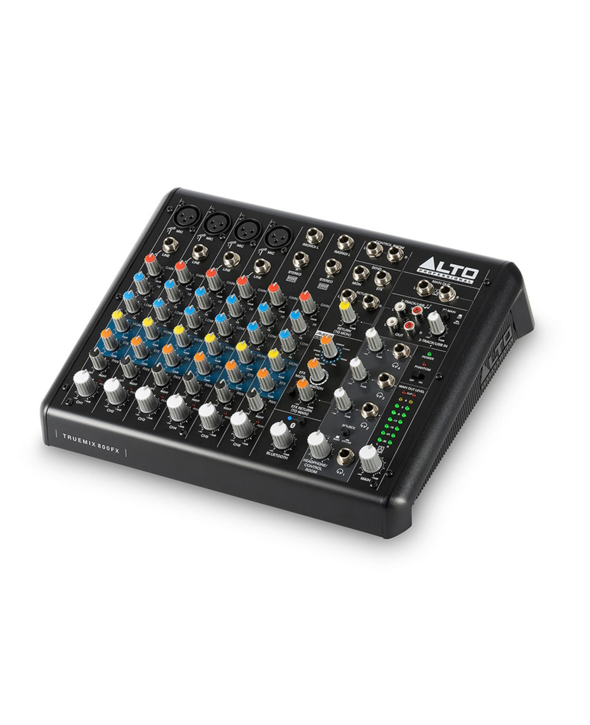 Alto Professional TrueMix 800FX 8-Channel Analog Mixer with Bluetooth, USB &amp; FX