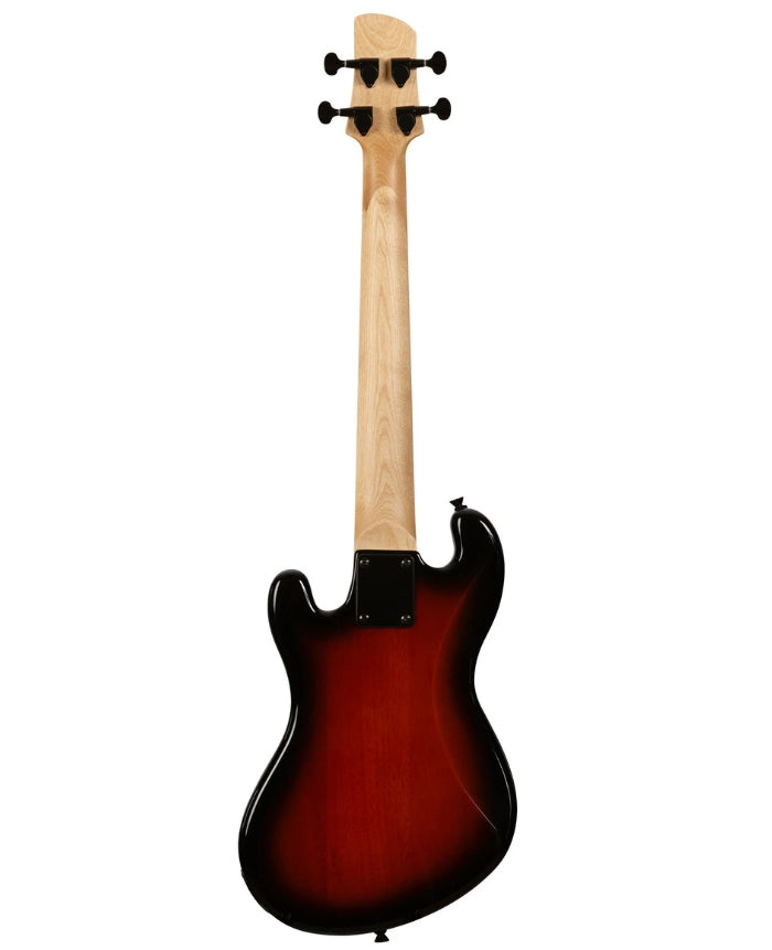 KALA Solid Body 4-String Tobacco Burst Fretted U-BASS
