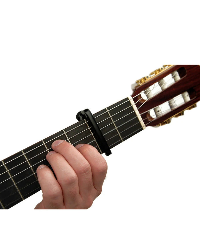 D'Addario Adjustable Tension Classical Capo Lite - Black
