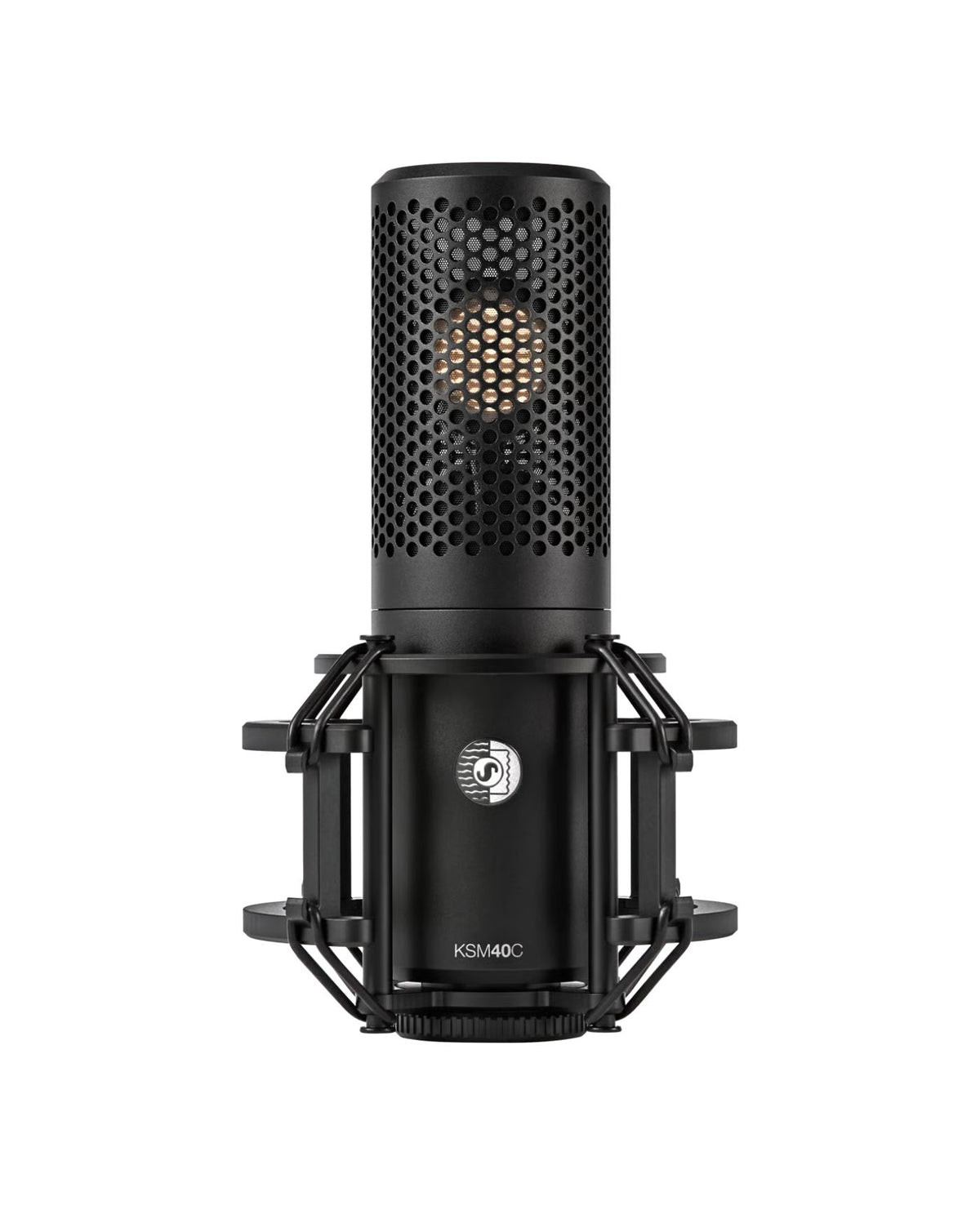 Shure KSM40C Cardioid Large-Diaphragm Condenser Microphone Studio Bundle (Charcoal)