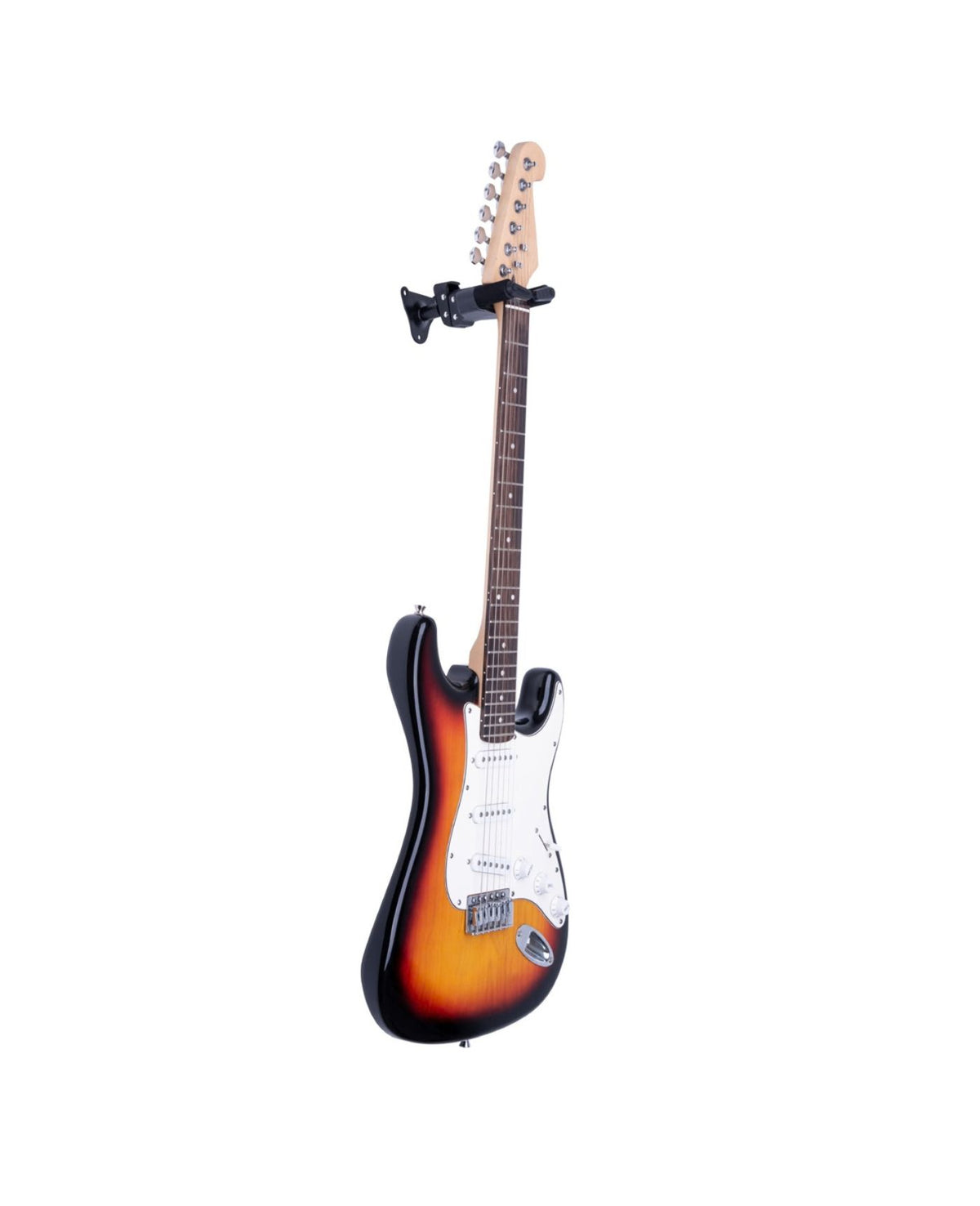 Hercules Stands GSP39WB PLUS Auto Grip Guitar Hanger for Wall Mounting w/ Steel Base, Short Arm