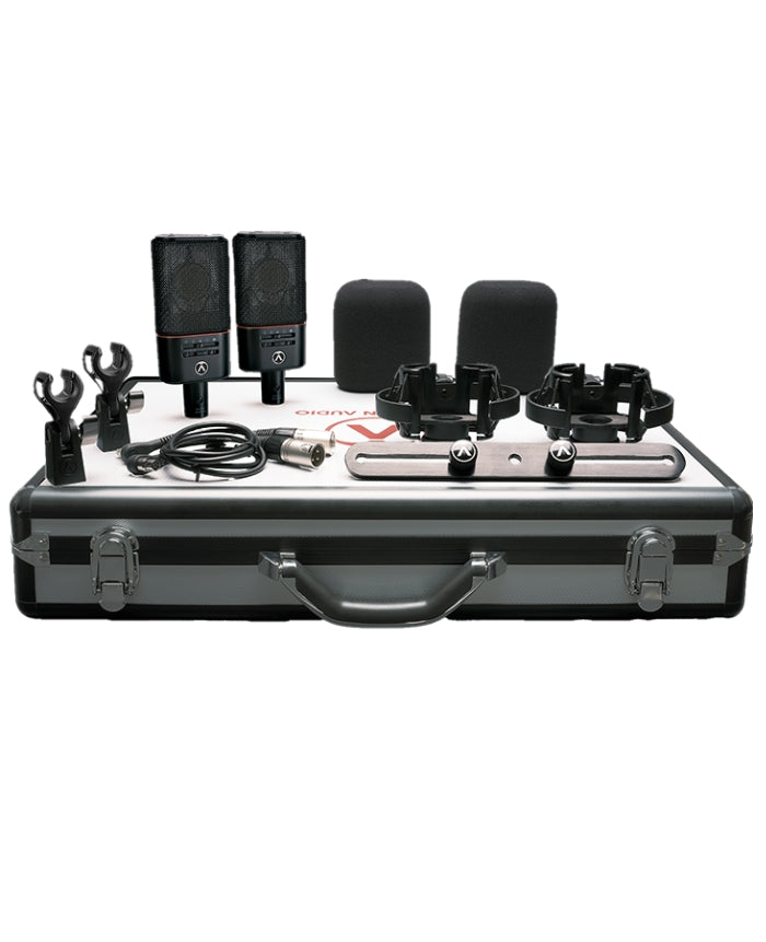 AUSTRIAN AUDIO OC818 Dual Set Plus 2 x OC818 Set w/ Stereo Bar &amp; Case