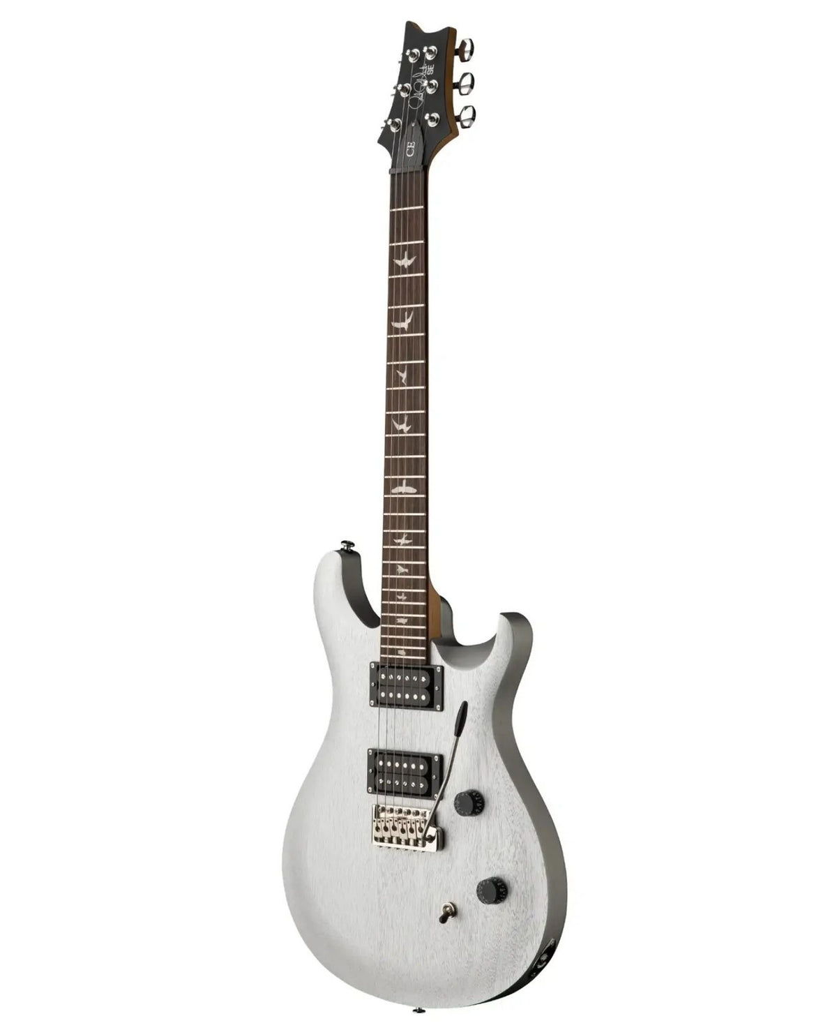 PRS SE CE24 Standard Satin Electric Guitar - Metallic Silver Satin
