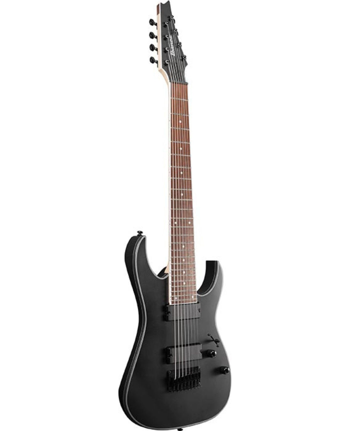 Ibanez RG8EX Solidbody 8-String Electric Guitar, Black Flat
