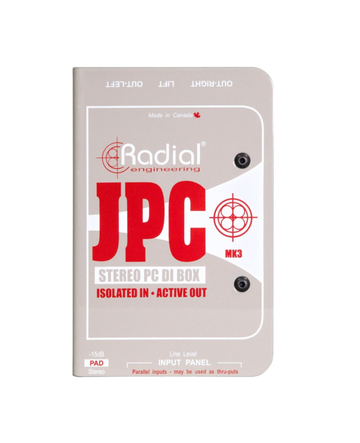 Radial JPC Active Stereo DI for Laptops &amp; CD Players