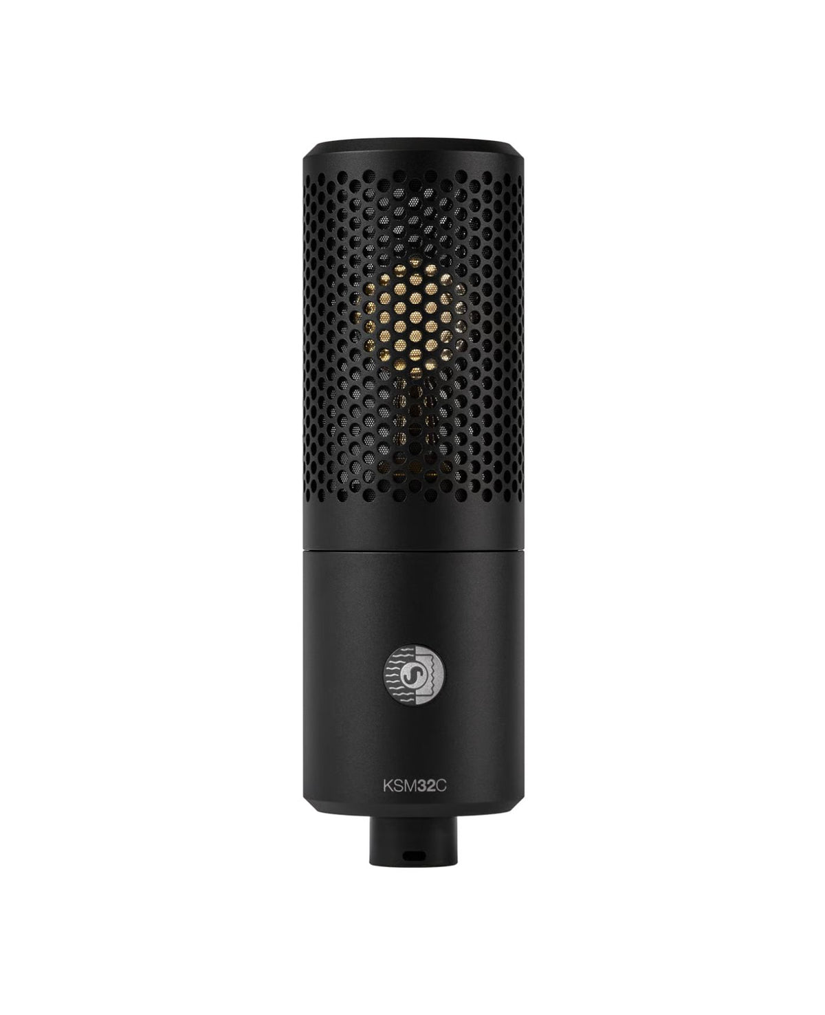 Shure KSM32C/SM Cardioid Large-Diaphragm Condenser Microphone with Shockmount and Windscreen (Charcoal)