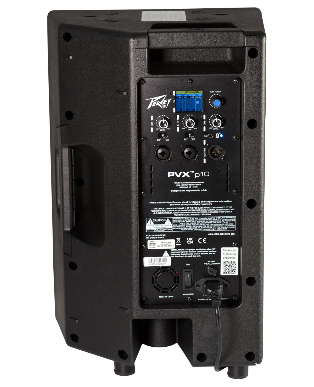 Peavey PVXp 10 Bluetooth 10" 510W Powered Loudspeaker