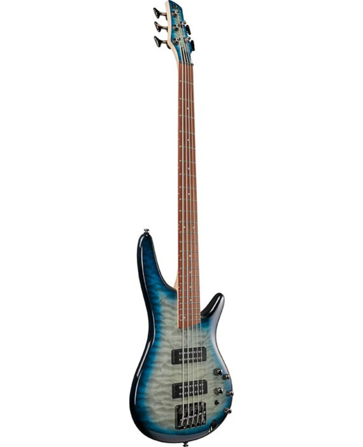 Ibanez SR405EQM Standard 5-String Bass Guitar - Stained Cosmic Blue Starburst