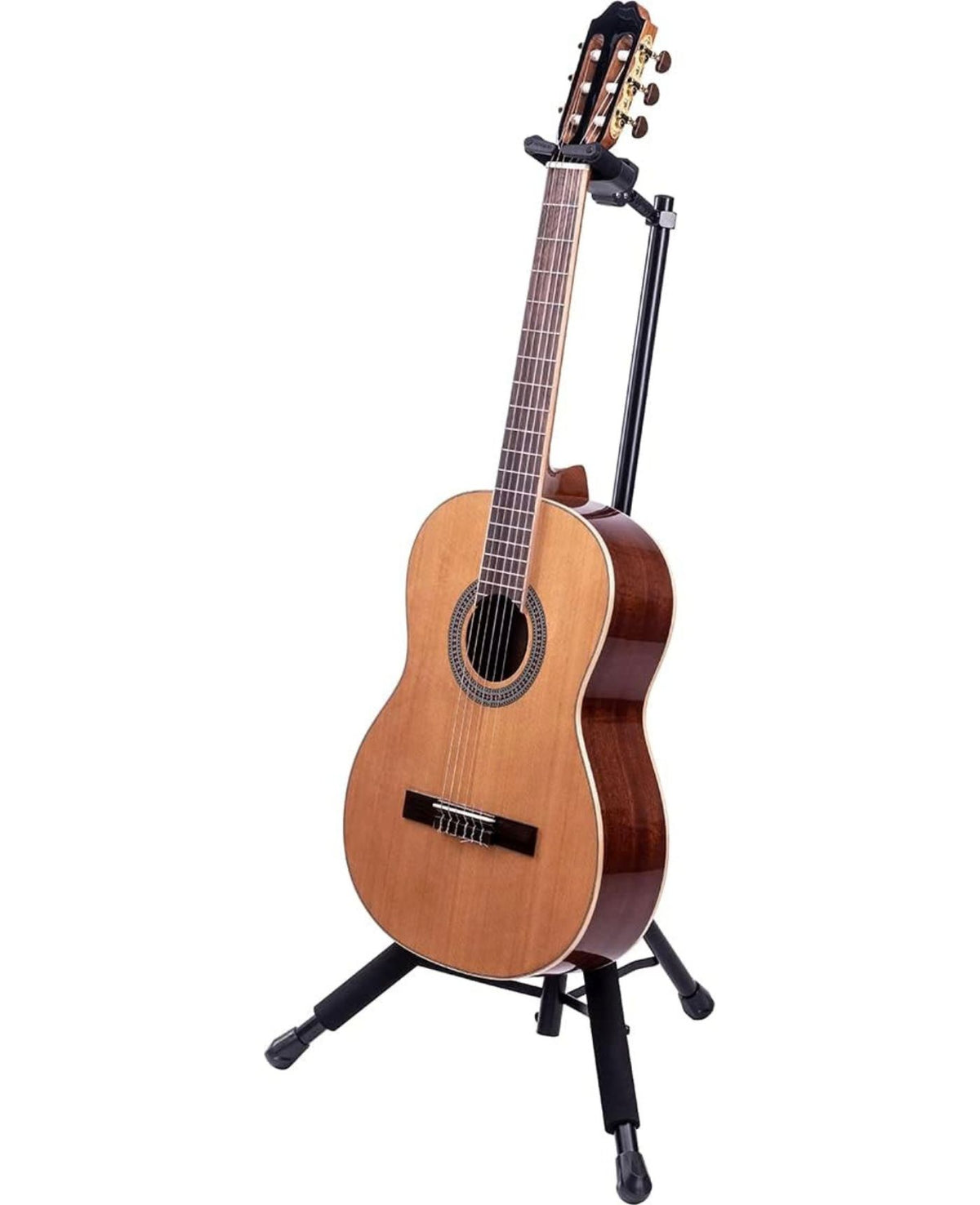 Hercules Stands GS415B PLUS Auto Grip Guitar Stand with Foldable Yoke