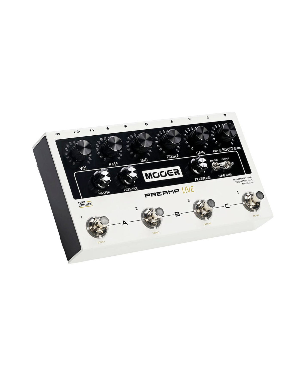 MOOER Preamp Live – Digital Multi-Effects Pedal