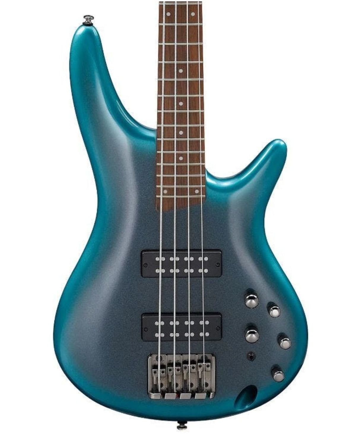 Ibanez SR Standard Series SR300E Bass Guitar, Cerulean Aura Burst