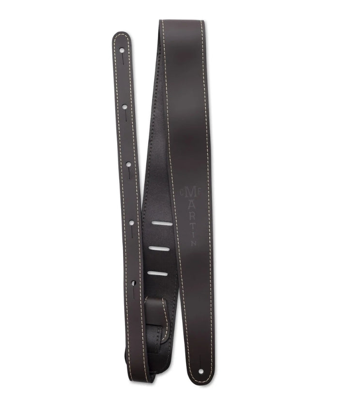 Martin Strap Leather Slim Style - Brown