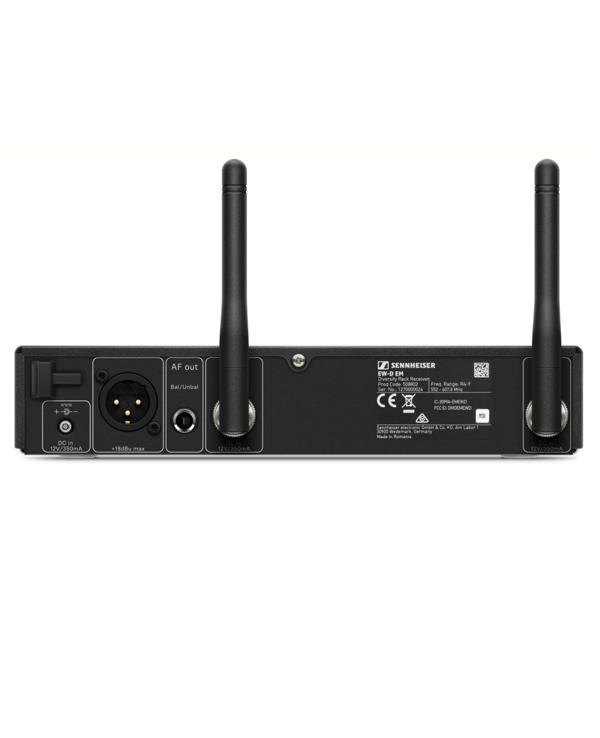 Sennheiser EW-D CI1 Set (S1-7) Digital Wireless Instrument System, 606.2–662 MHz