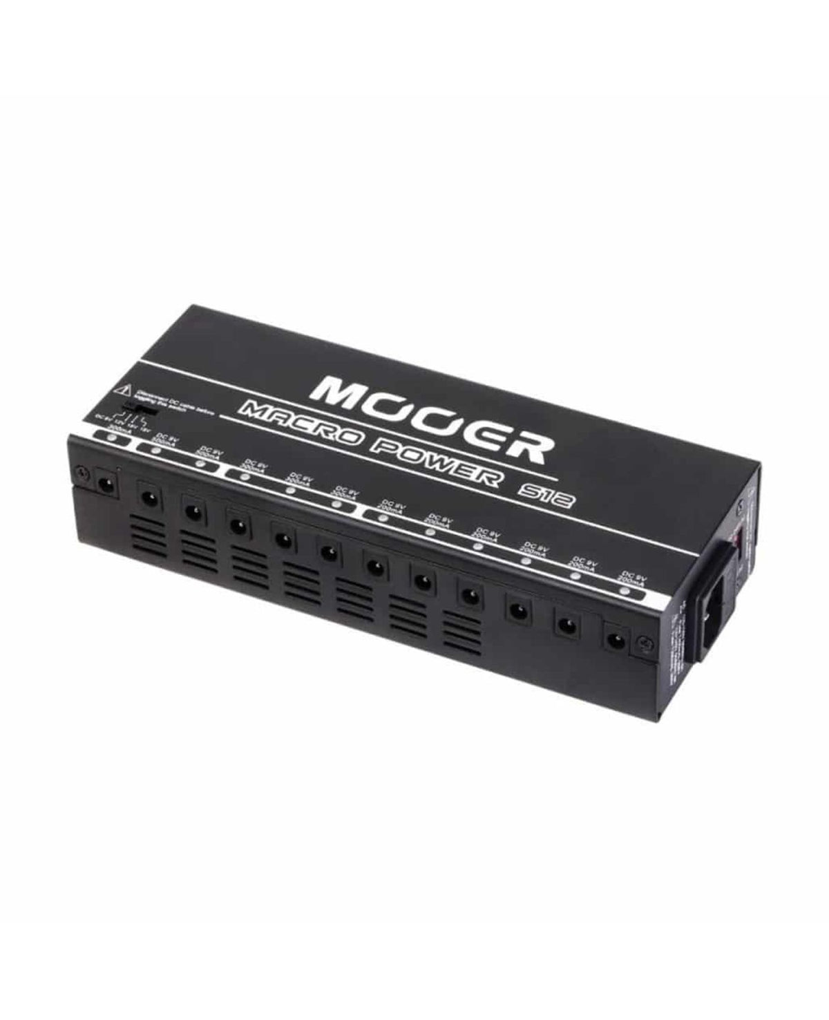 MOOER Audio Macropower S12 12-Output Pedalboard Power Supply