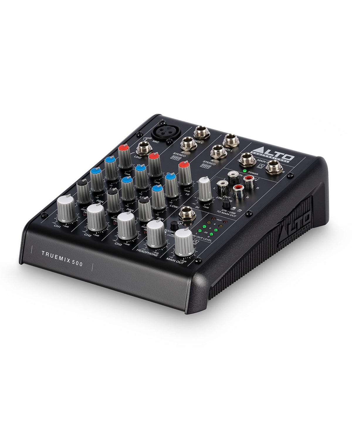 Alto Professional TrueMix 500 Portable 5-Channel Analog Mixer with USB