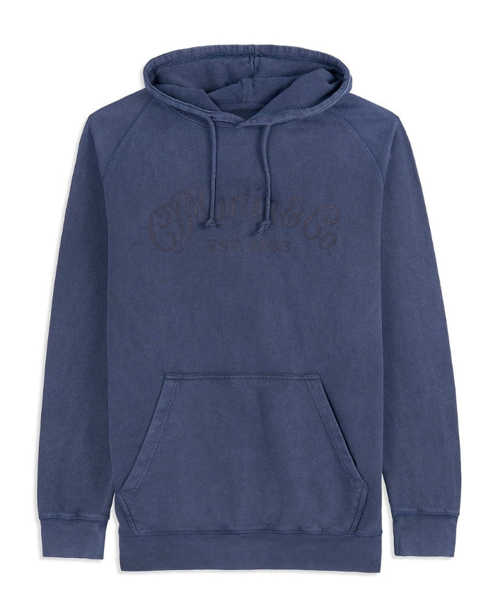 Martin Lifestyle Hoodie Tone on Tone Elemental Blue