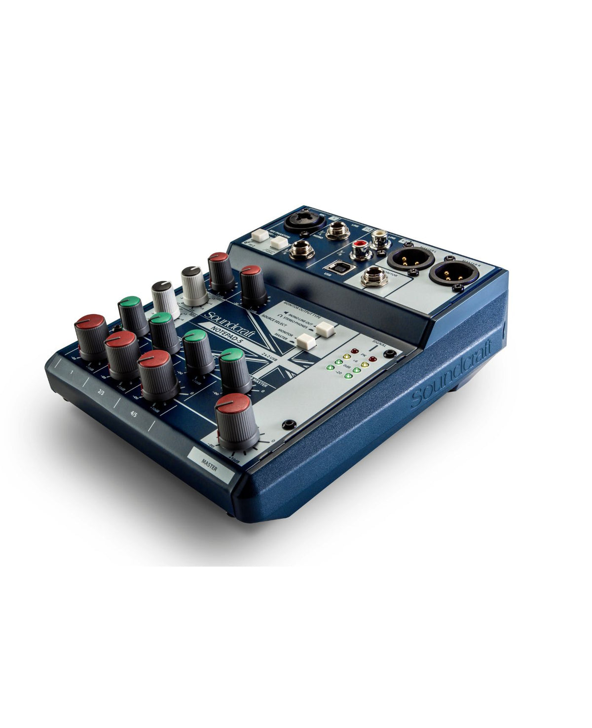 Soundcraft Notepad-5 5-Channel Desktop Mixer with USB