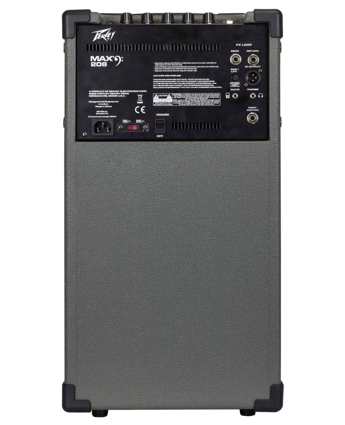 Peavey MAX 208 2x8" 200-Watt Bass Combo Amp
