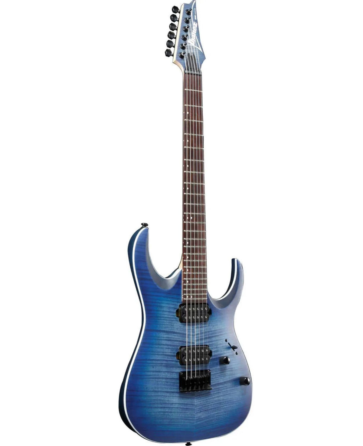 Ibanez RGA Standard RGA42FM Electric Guitar, Rosewood Fretboard, Blue Lagoon Burst Flat