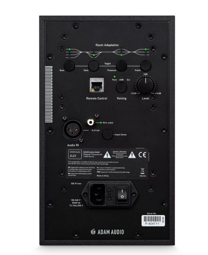 ADAM Audio A4V 4" Powered Studio Monitor