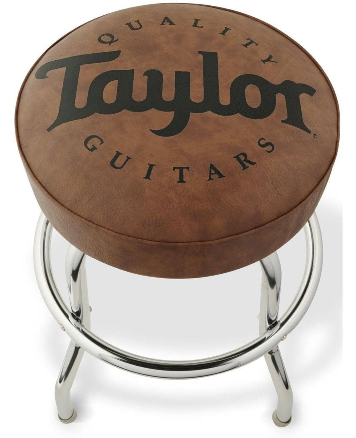 Taylor 24-Inch Logo Barstool - Brown