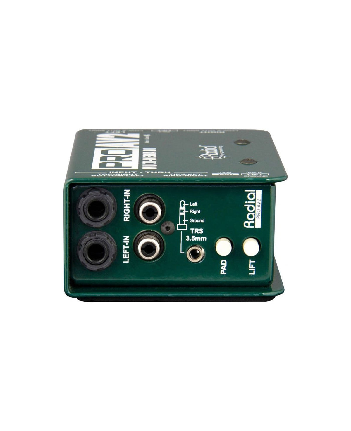 Radial ProAV2 Two-Channel Passive Stereo Multimedia DI