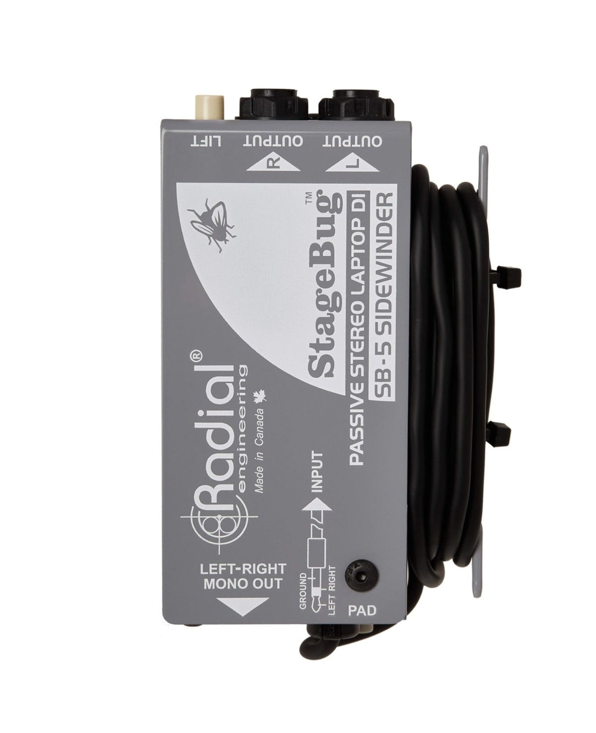 Radial StageBug SB-5 Laptop Compact Stereo DI