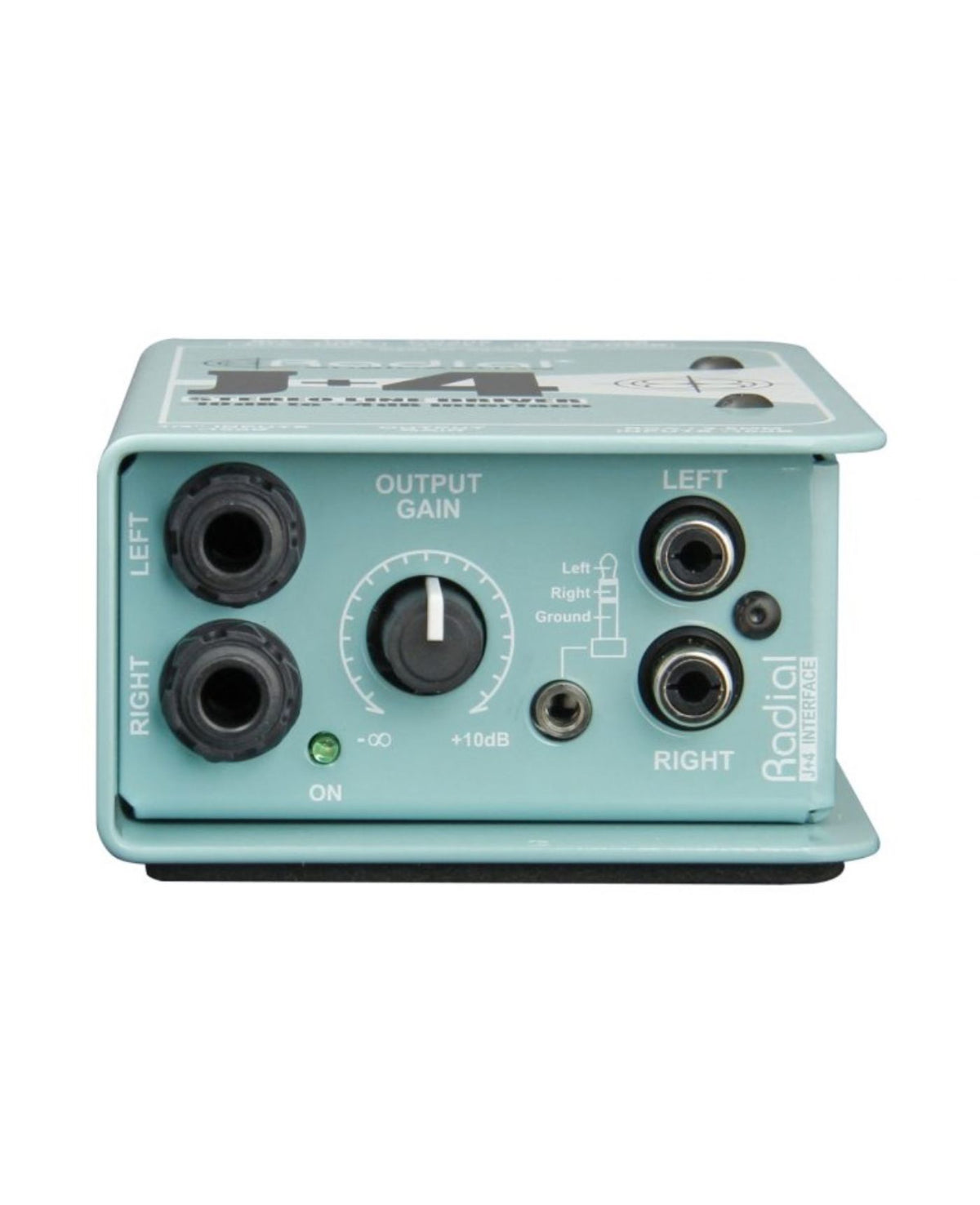 Radial J+4 Active Stereo Line Driver, -10dB to +4dB
