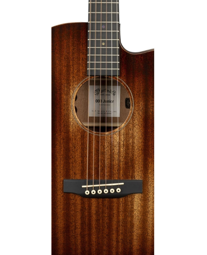Martin 000CJRE Streetmaster Acoustic Guitar – Dark Mahogany Distressed Satin