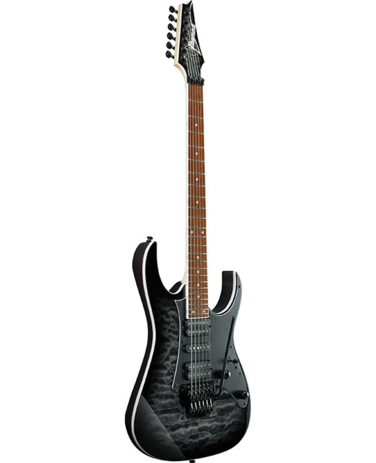 Ibanez RG450QMB Solidbody Electric Guitar, Transparent Gray Burst