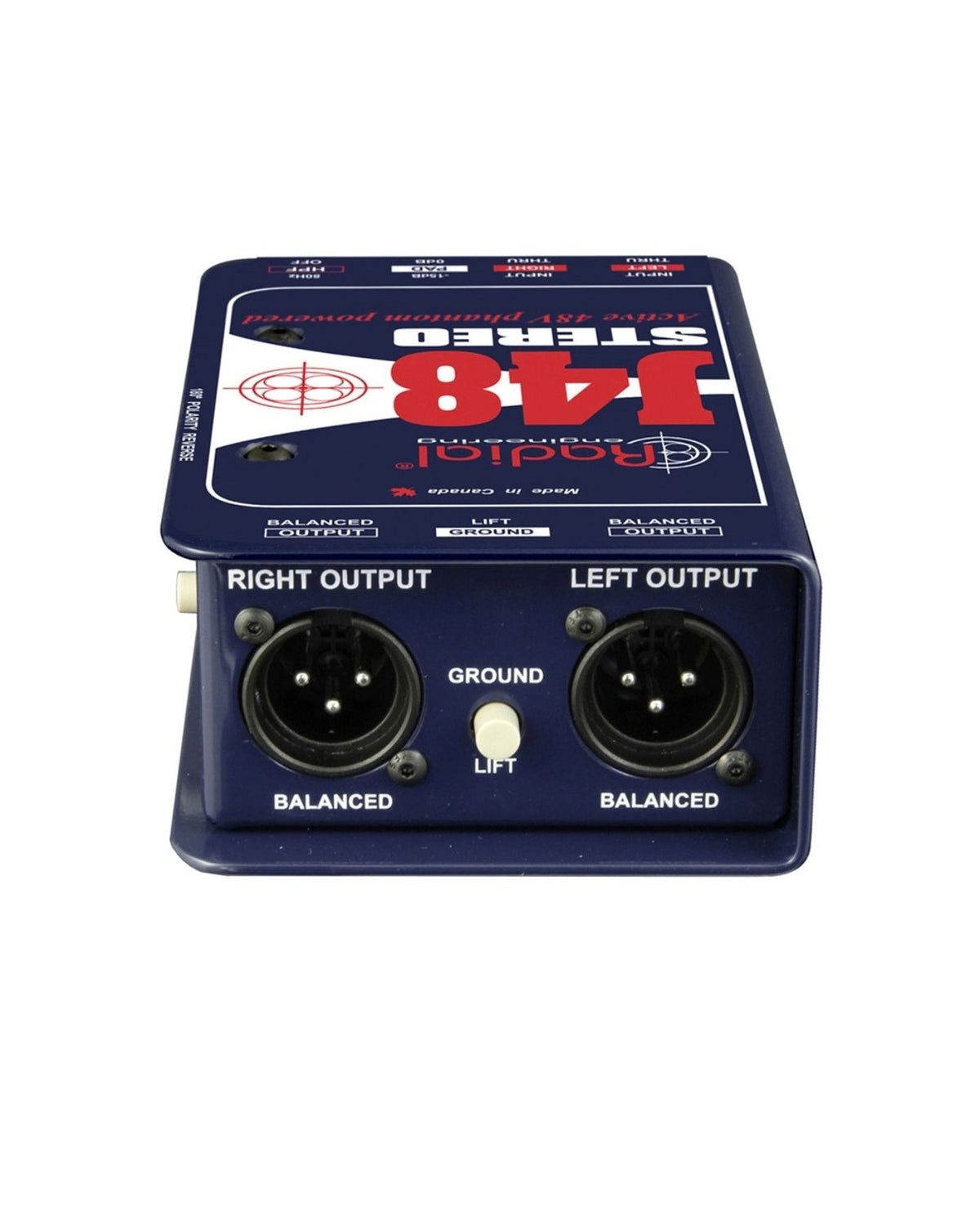 Radial J48 Stereo Active DI for Guitar &amp; Bass