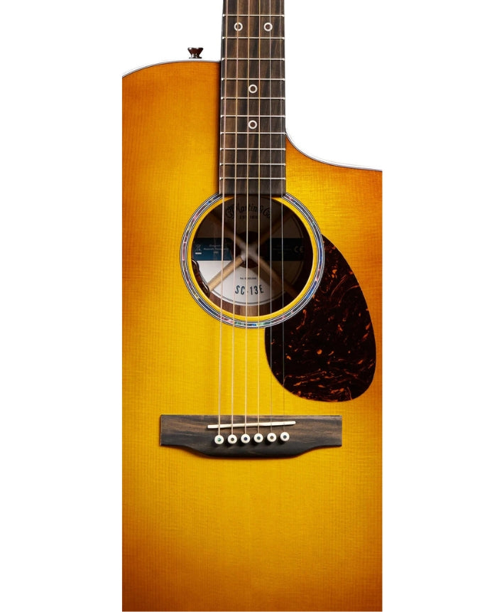 Martin SC-13E Modern Guitar - Mezcal Burst Gloss