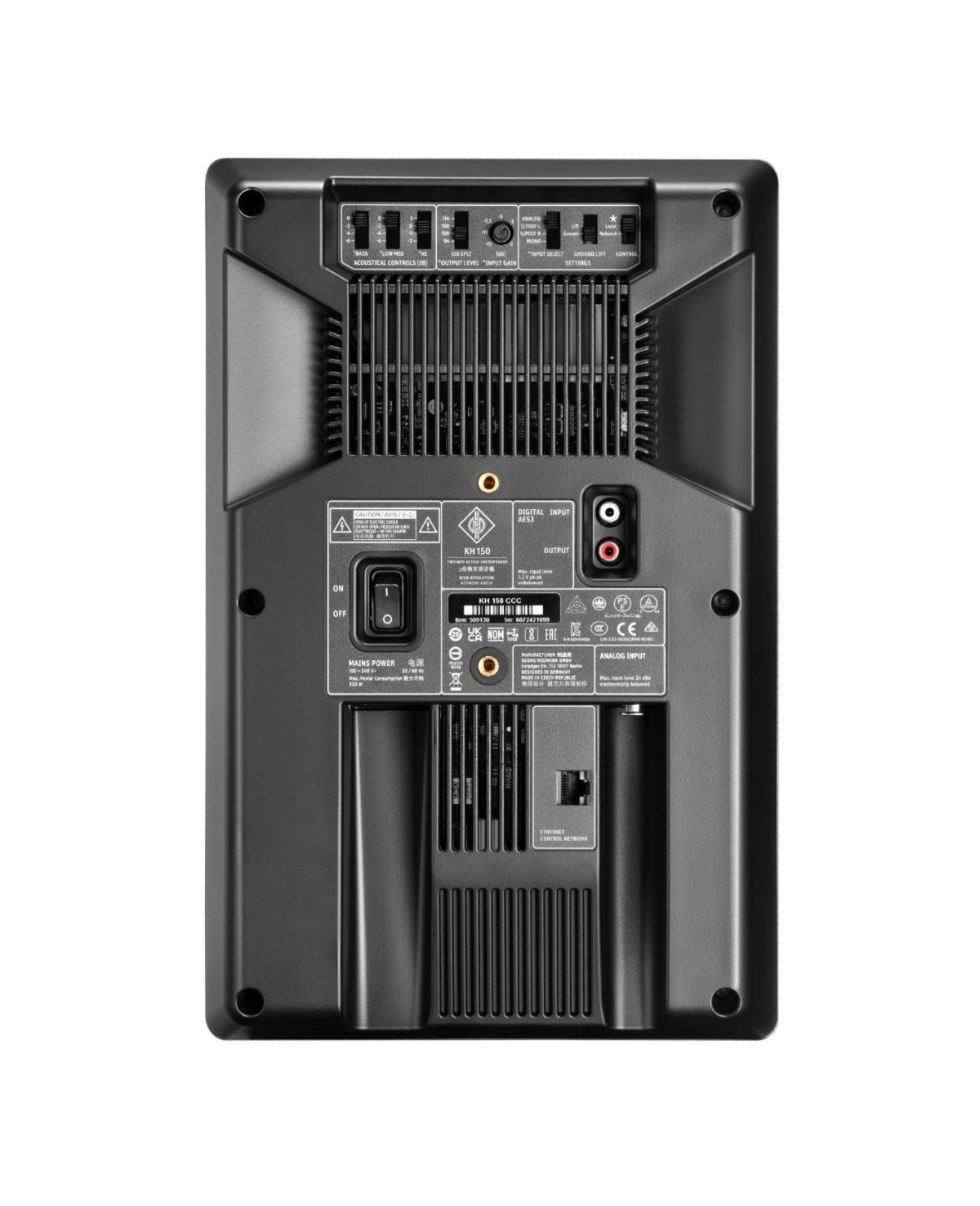 Neumann KH 150 Studio Monitor - Anthracite Two Way, DSP-powered Nearfield Monitor