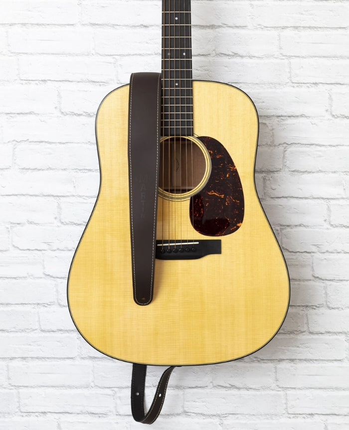 Martin Strap Leather Slim Style - Brown