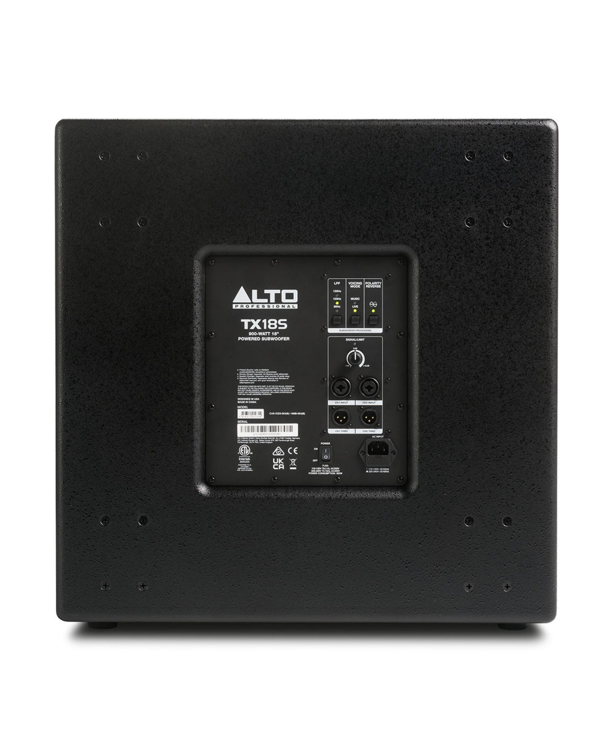 Alto Professional TX18S 900W 18" Powered Subwoofer with Enhanced DSP