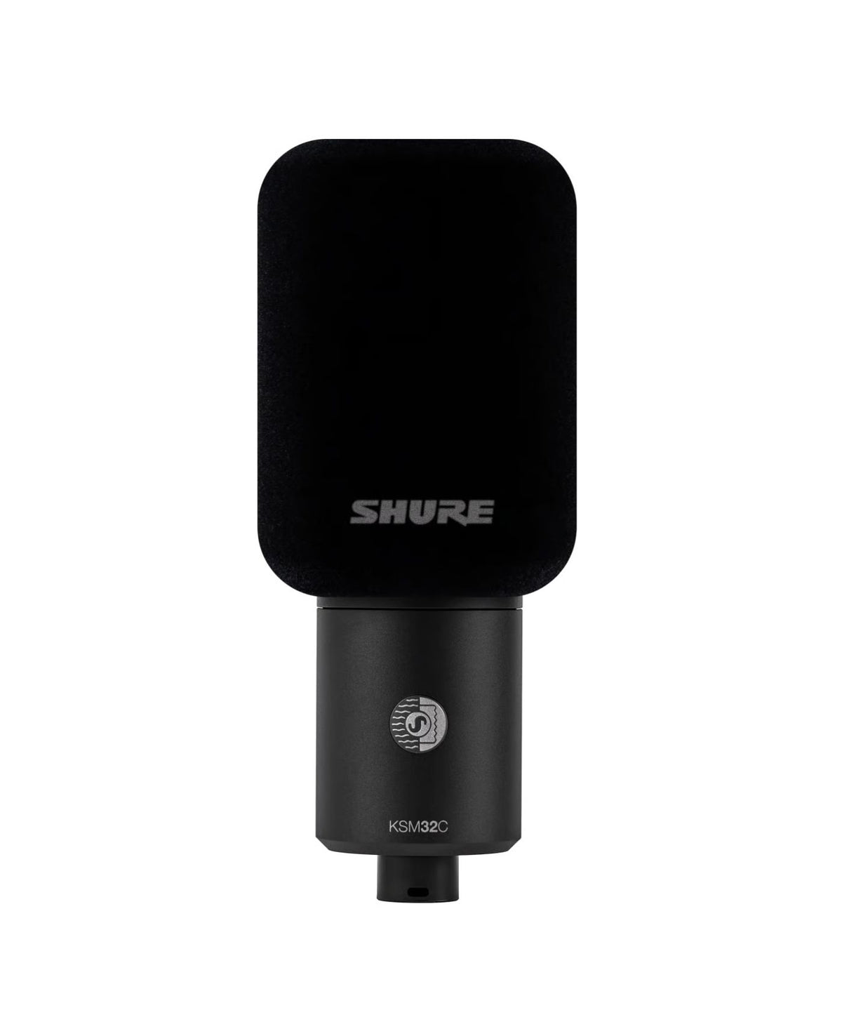 Shure KSM32C/HM Cardioid Large-Diaphragm Condenser Microphone with Hard Mount (Charcoal)
