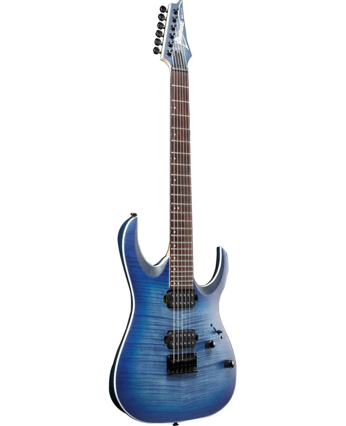 Ibanez RGA Standard RGA42FM Electric Guitar, Rosewood Fretboard, Blue Lagoon Burst Flat