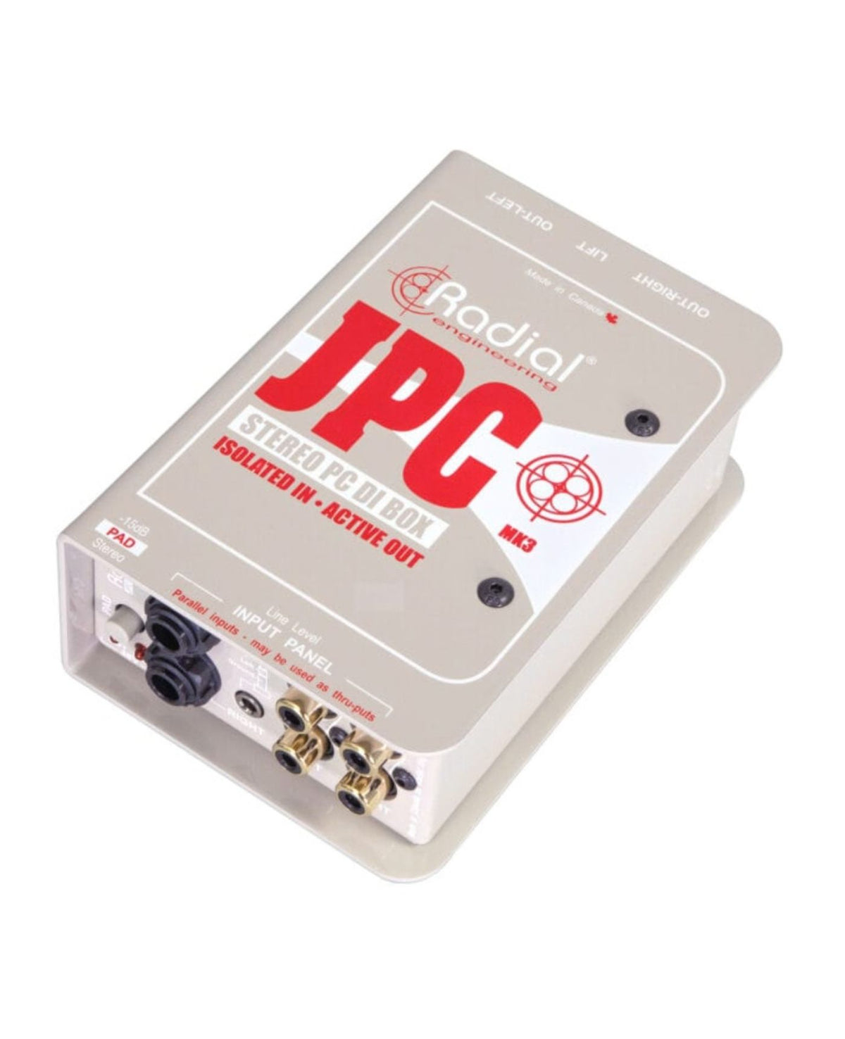 Radial JPC Active Stereo DI for Laptops &amp; CD Players