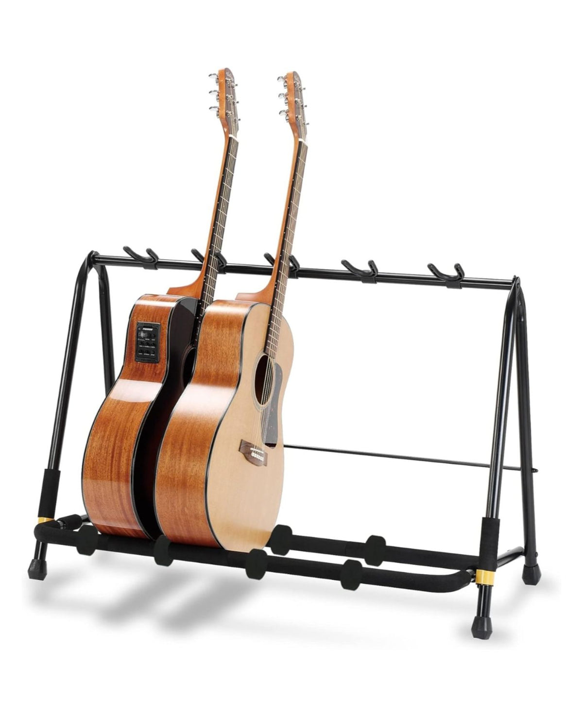Hercules Stands GS525B PLUS 5-pc Guitar Display Rack w/casters