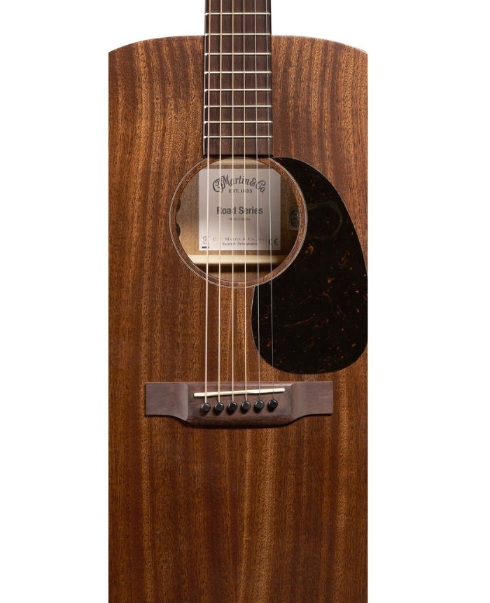 Martin D-10E Retro Sapele Guitar – Dark Mahogany Satin