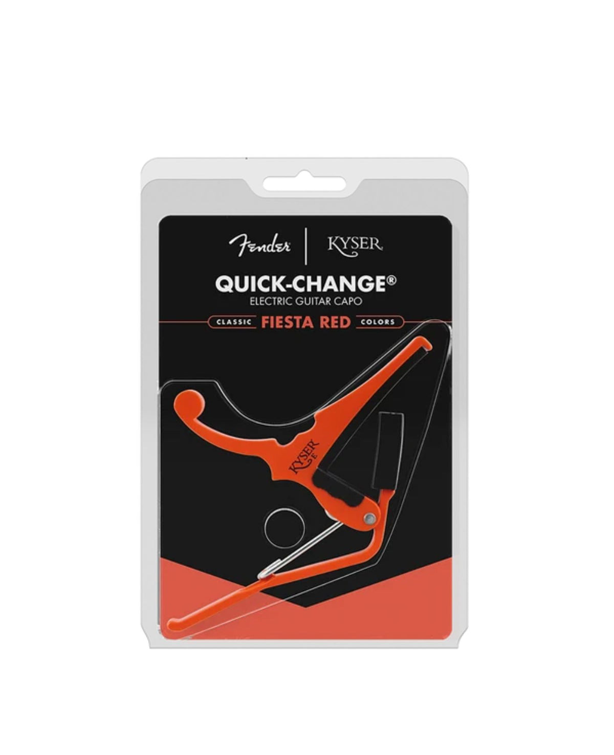 Fender® x Kyser® Electric Guitar Capo – Fiesta Red