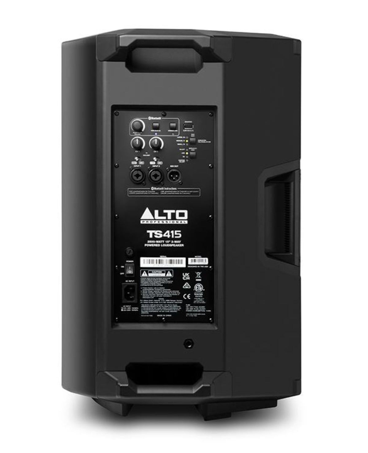 Alto Professional TS415 TrueSonic 4 Series 2500W 15" 2-Way Active Loudspeaker with Bluetooth