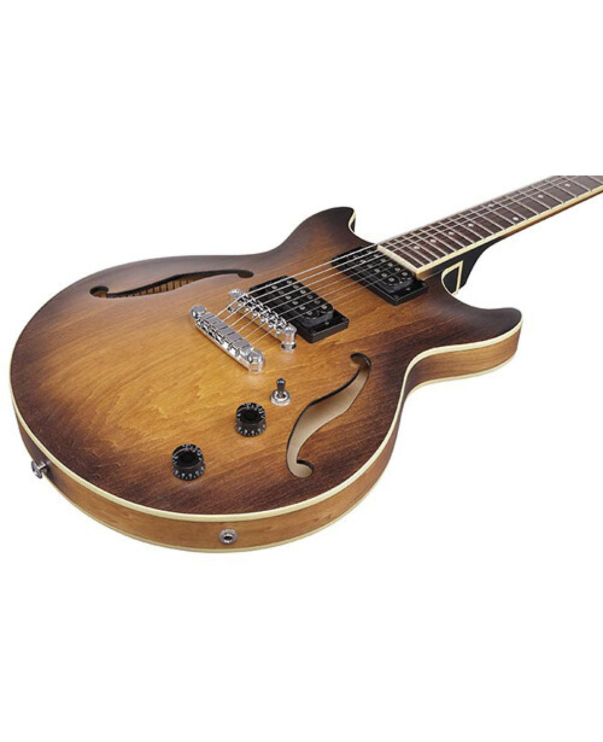 Ibanez AM53 Artcore Semi-Hollow Electric Guitar - Tobacco Flat