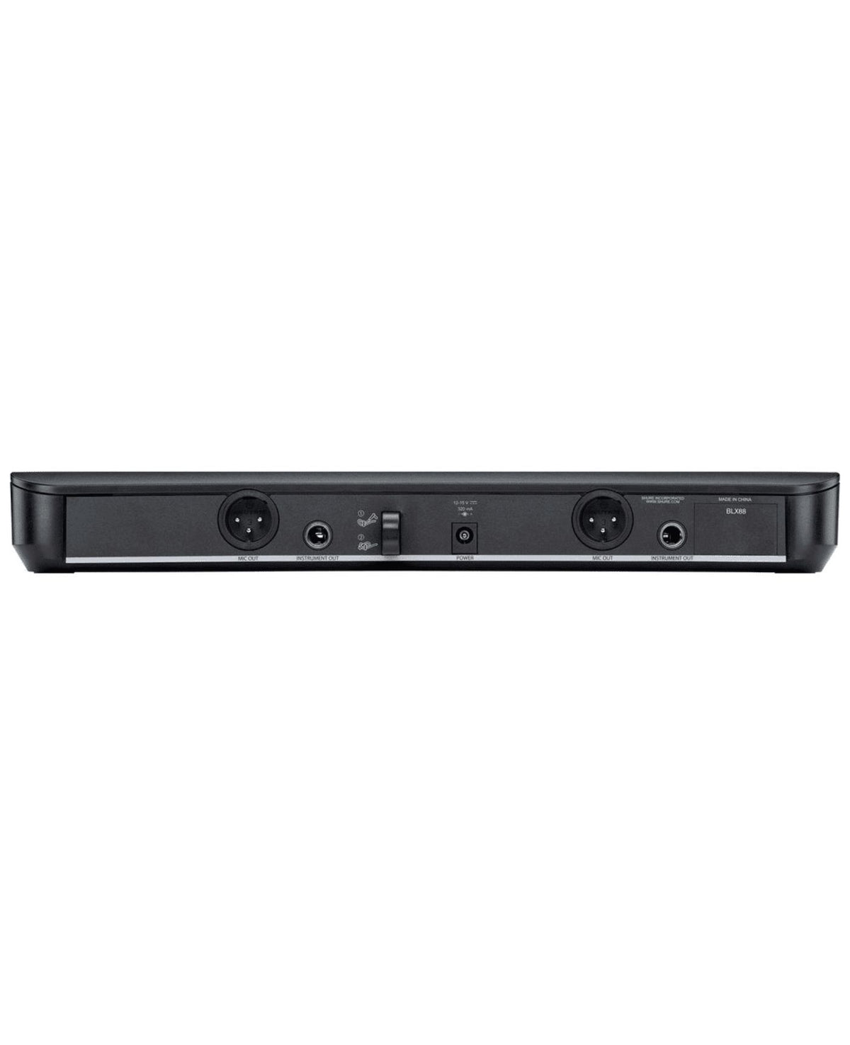 Shure BLX288/PG58-M17 Dual-Channel Wireless Handheld Microphone System