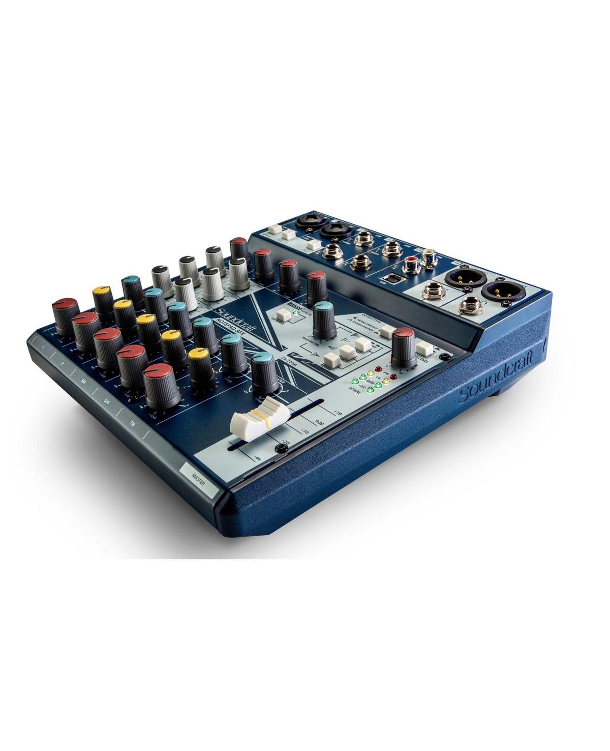 Soundcraft Notepad-8FX Small-Format Analog Mixing Console with USB I/O and Lexicon Effects