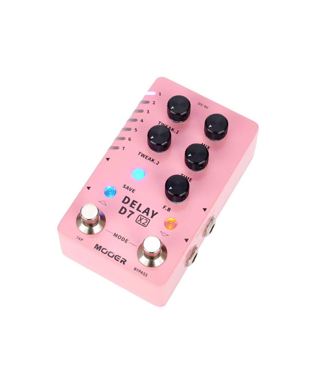 MOOER D7 X2 Series Digital Delay Pedal