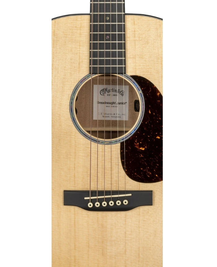 Martin DJRE Acoustic-Electric Guitar - Spruce &amp; Sapele | Natural Satin