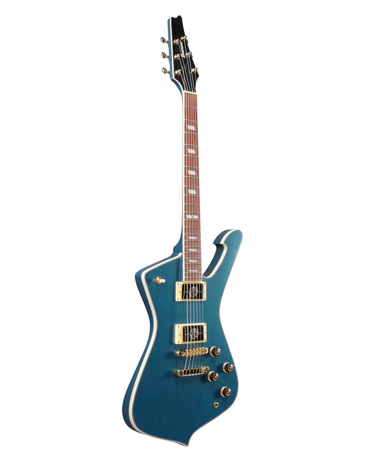 Ibanez Iceman Standard Series IC420 Electric Guitar Antique Blue Metallic